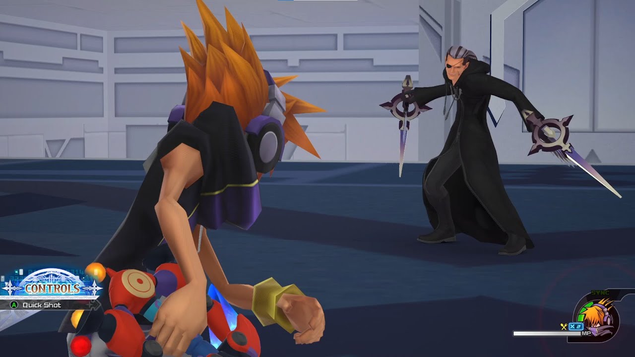 Kingdom hearts 3 Mod Neku Vs Xigbar