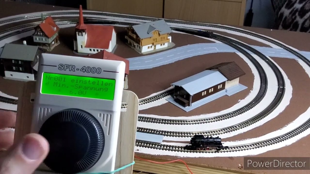 Spur Z analog - Heißwolf SFR-4000 (Teil 2): Programmierung der BR 89 mit Impulsspannung