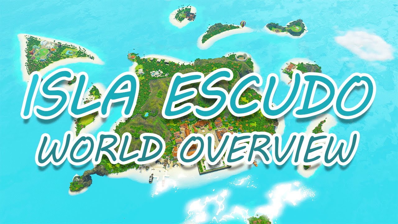 Island Vibes! Isla Escudo The Sims 3 World Overview