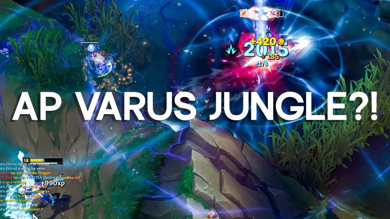 Off-Meta AP Varus Jungle Is DISGUSTING…This Damage Is Unreal!!