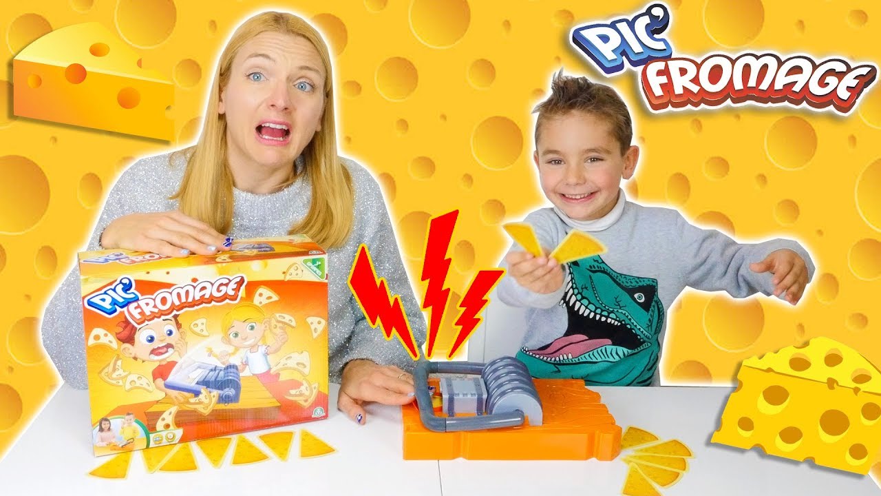 JEU - PIC FROMAGE : Attention les Doigts !!! ⚠️🧀 - Jeu de société