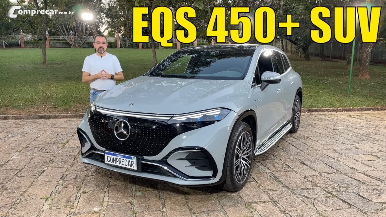 Mercedes-Benz EQS 450+ SUV - 100% elétrico de 1 milhão de reais