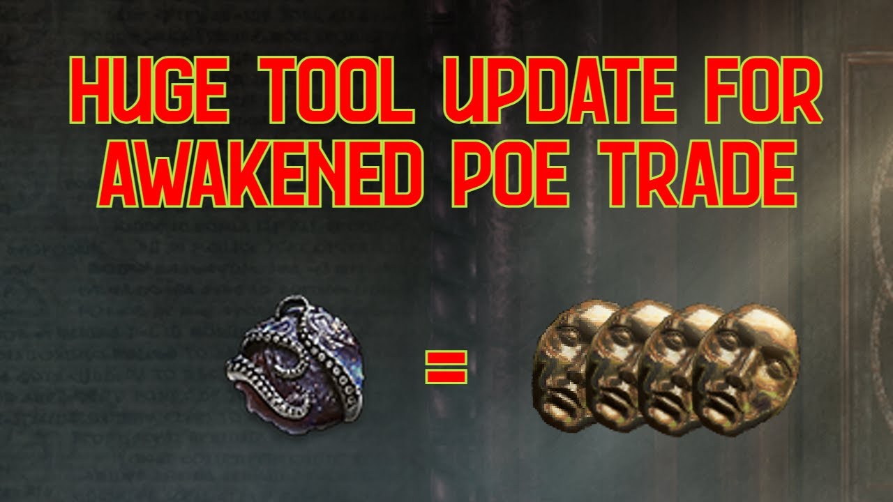 [Tools] Awakened PoE Trade Gem checker for heist!