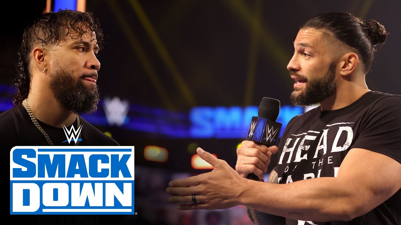 Роман Рейнс убеждает Джимми Усо бросить вызов Сезаро: SmackDown, 14 мая 2021 г.