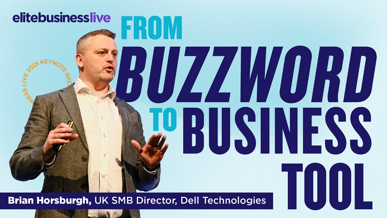 From Buzzword to Business Tool: How SMEs Can Actually Use AI – Brian Horsburgh at #EBL2025