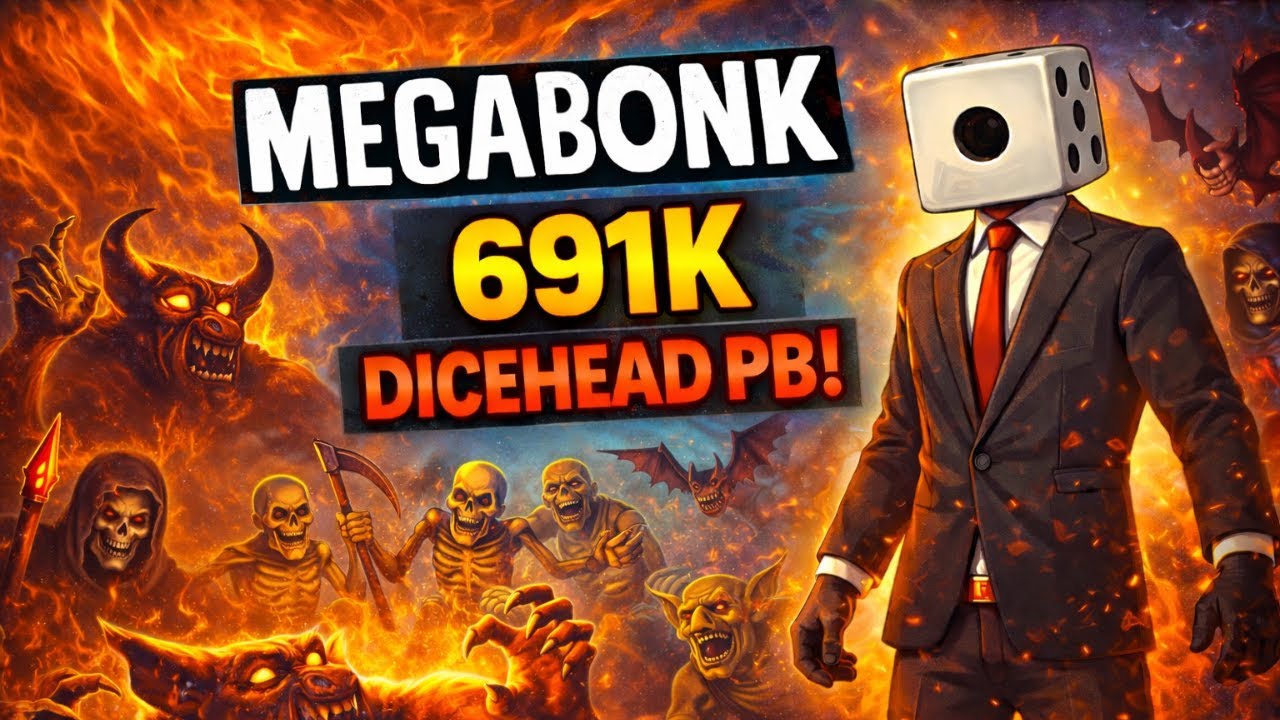 My Best Megabonk Run Ever - 691K Dicehead PB - Megabonk 1.0.65