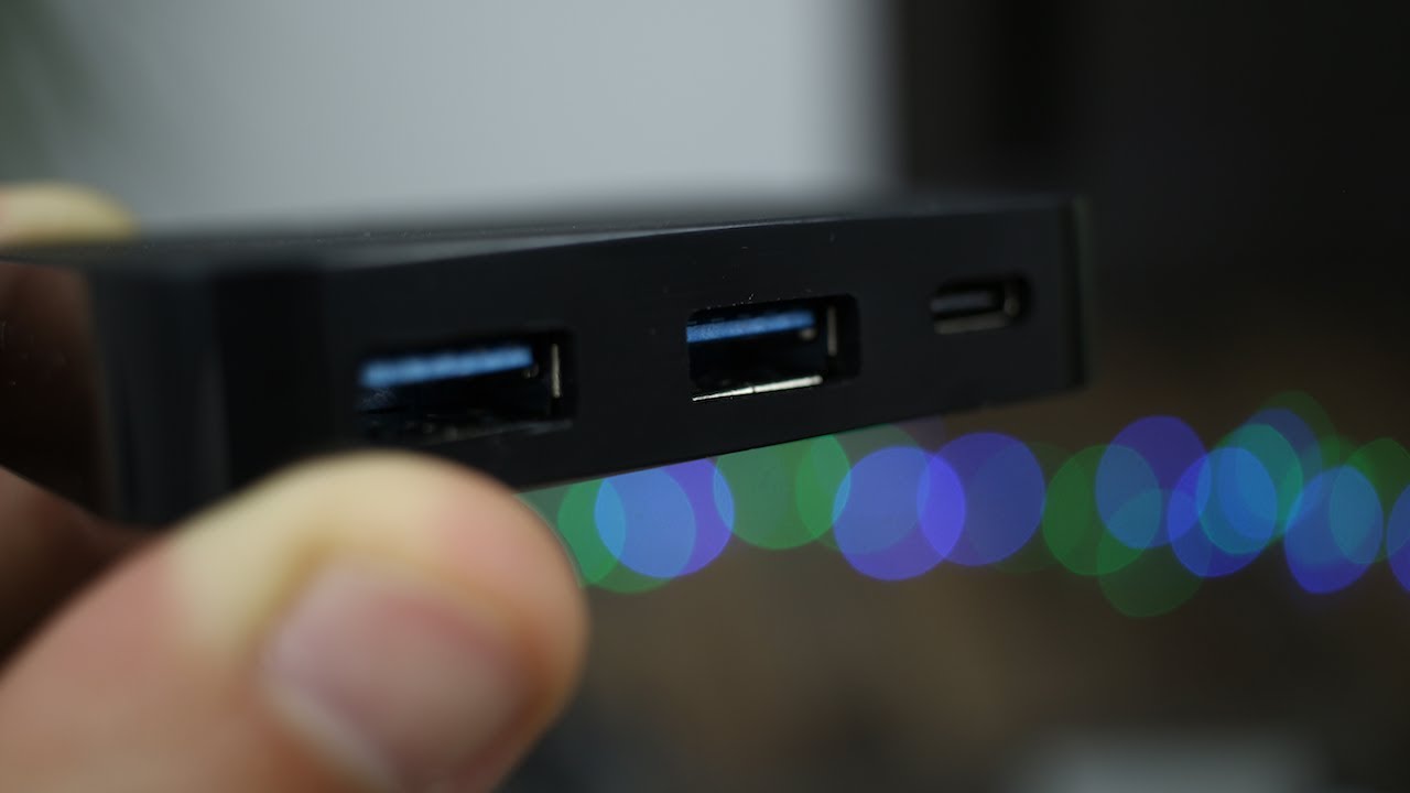 ORICO TC2U-U3 - USB Type-C HUB 5 Gbps / 4 порта + USB 3.1 + OTG ► Посылка из Китая / AliExpress