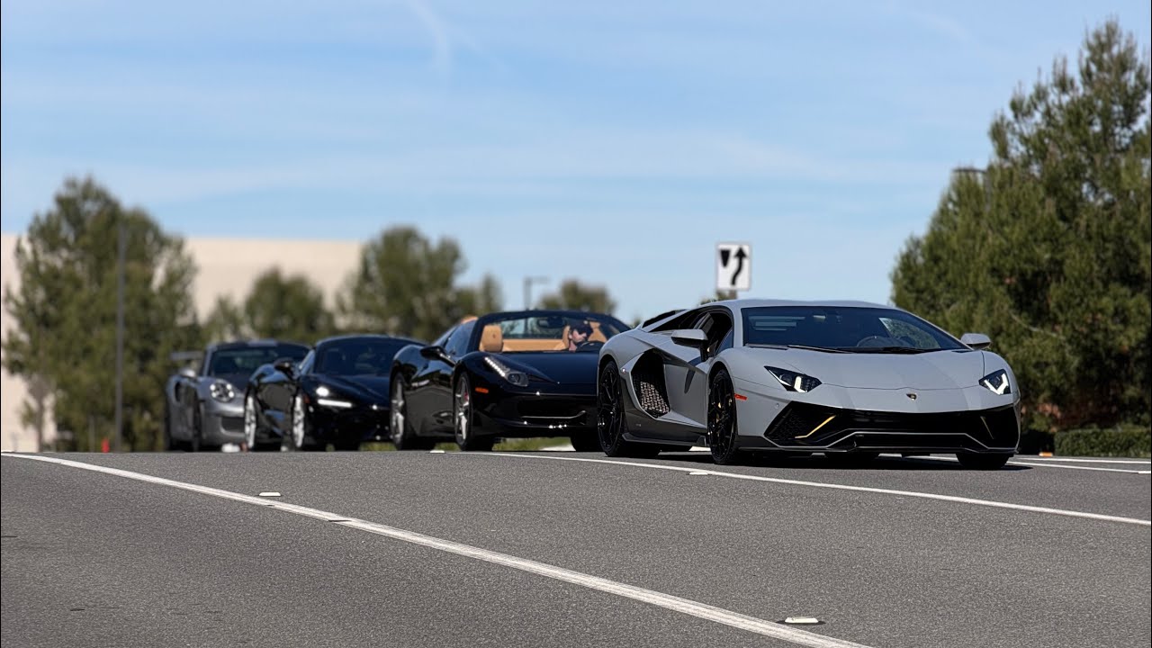 OC Exotics And Espresso Car Meet Shut Down 🚔🚨
