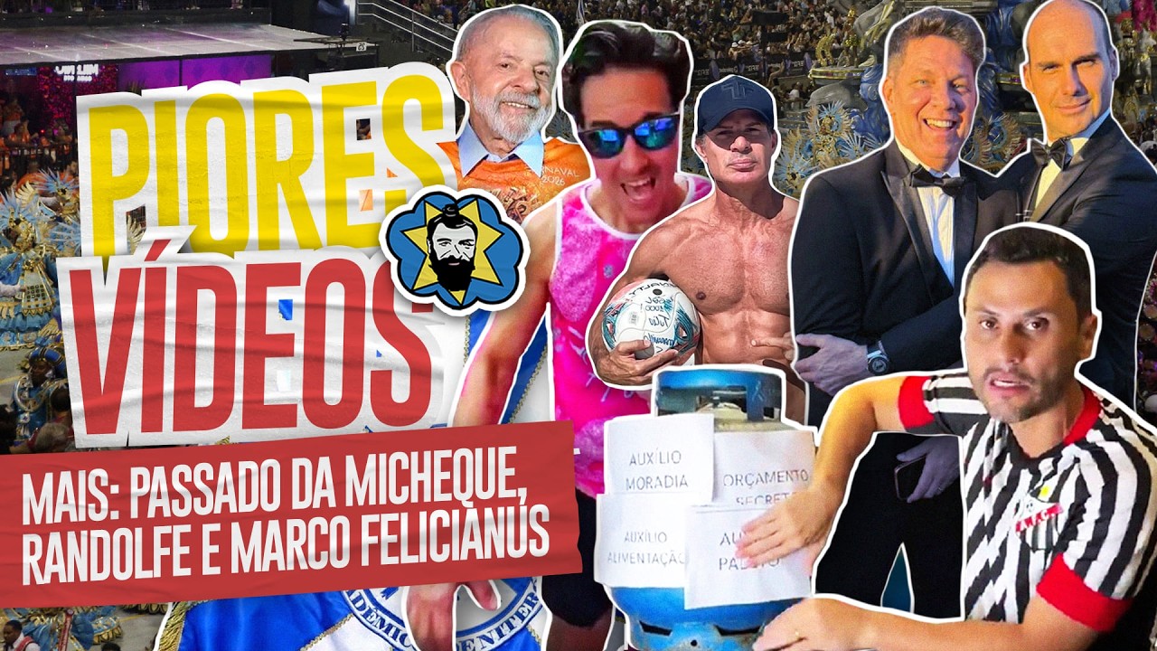 FOLIA NA FARIA LIMA, BAILE DO TRUMP, CLEITINHO HUMIRDÊRA E OS PIORES VÍDEOS DA SEMANA | Galãs Feios