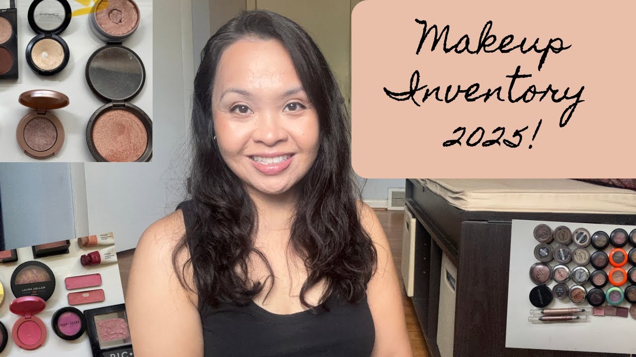 Makeup Inventory 2025! Talking through the current state of my collection! 