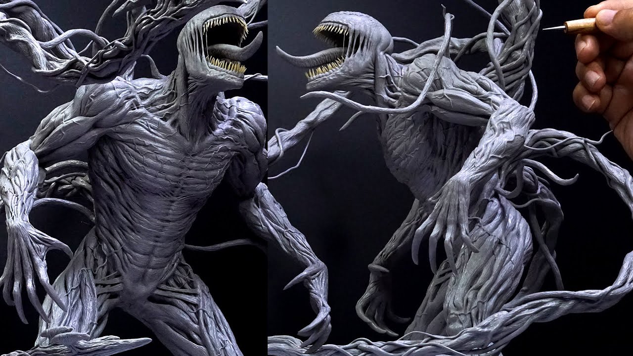 Как сделать Карнаж Скульптура -часть 2  [VENOM: LET THERE BE CARNAGE]