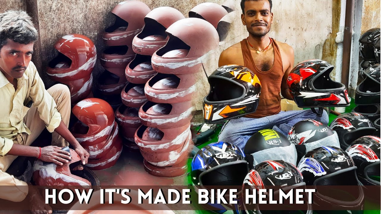 How Helmets Are Made In Factory | Helmet Manufacturing Process | Helmet Production | Helmet Making