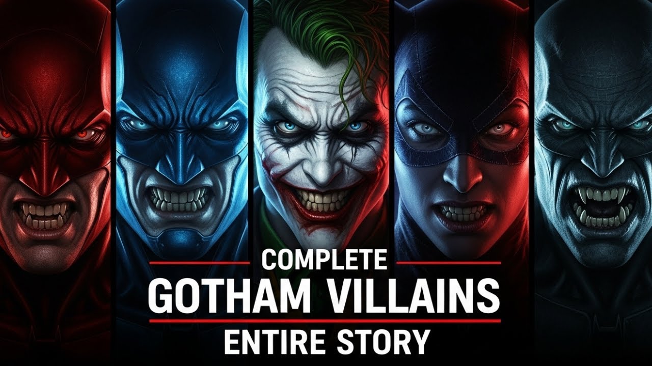 Shadows of Gotham: Every Batman Villain's Story For Restful Sleep