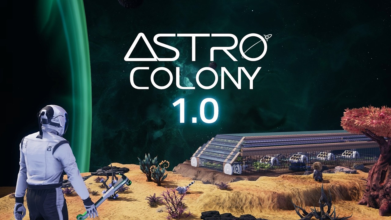 Трейлер к релизу Astro Colony - 1.0