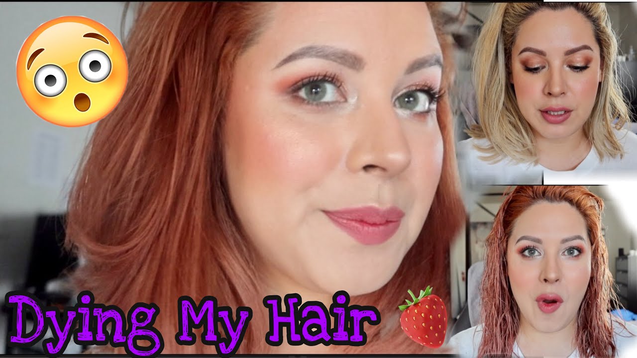 Dying My Hair Strawberry Blonde Because Im Bored NOT what I expected