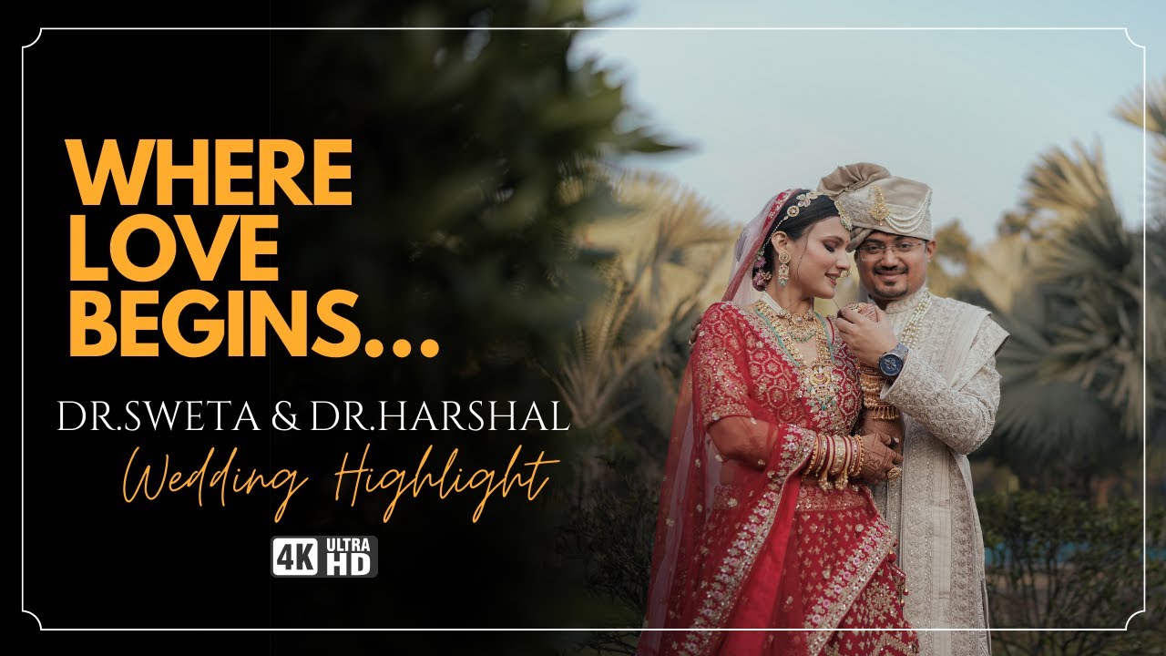 Gujarati Wedding Highlights | 4K | Dr. Sweta & Dr. Harshal | Surat Junagadh | AV WEDDINGS