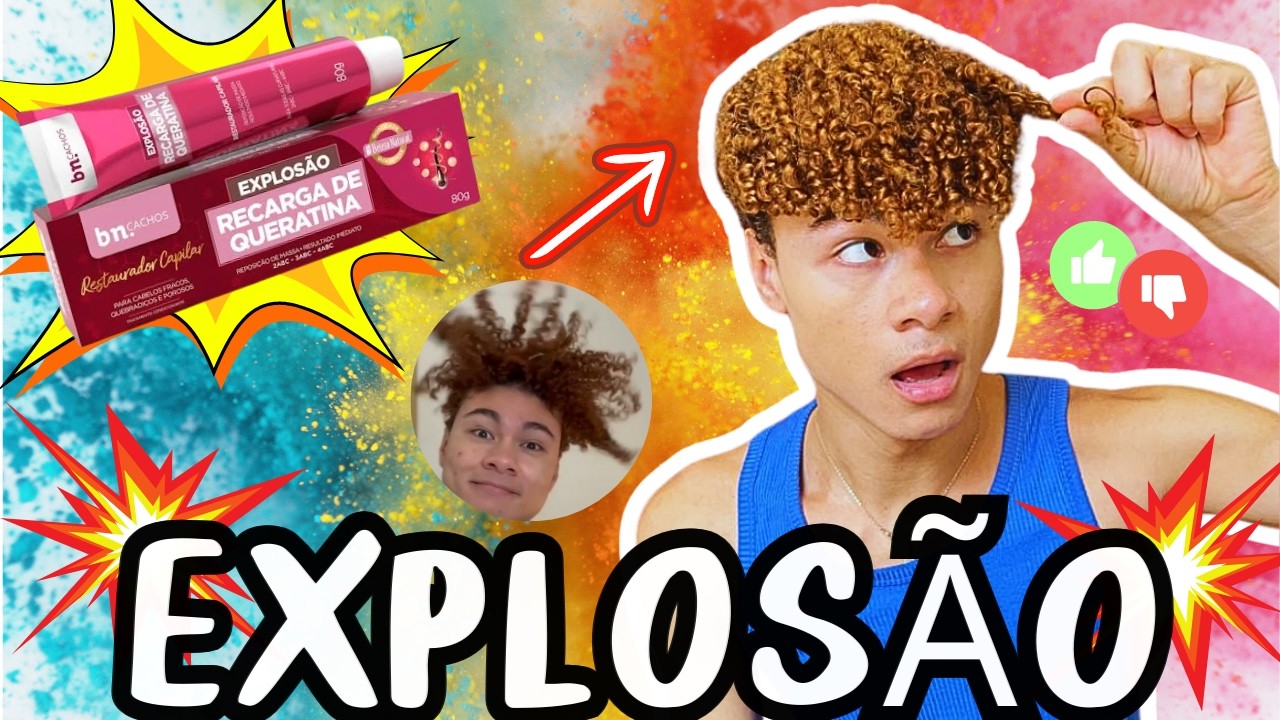 REVIEW: EXPLOSÃO RECARGA DE QUERATINA BELEZA NATURAL
