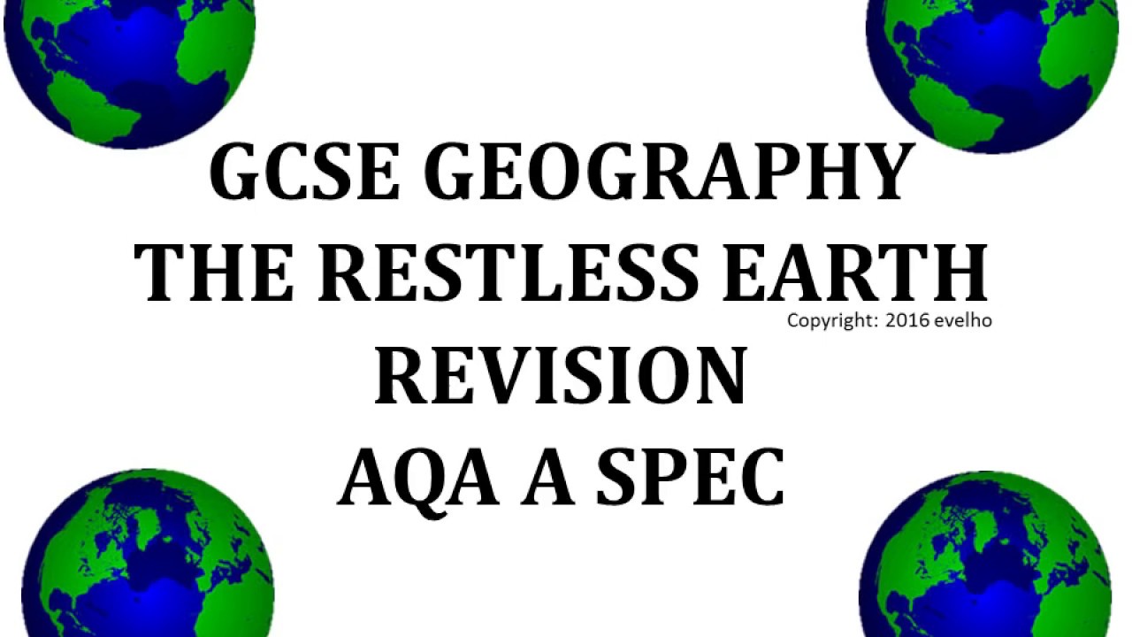 GCSE Restless Earth