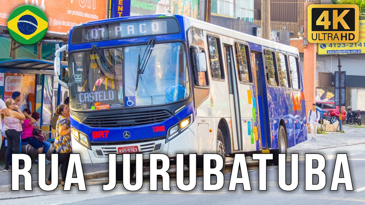 Rua Jurubatuba (São Bernardo do Campo/SP) - Movimentação de Ônibus #894