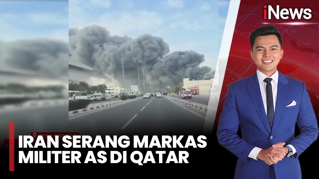 Mencekam! Iran Luncurkan Rudal ke Markas Militer AS di Qatar | iNews Prime (02/03)