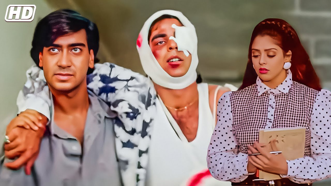 तुम ऐसी हरकत क्यों करते हो की ऐसी हालत हो जाते हैं | Ajay Devgn, Akshay Kumar, Nagma Movie Scene