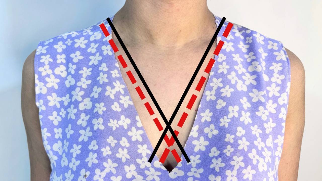 Don't Throw It Away! ❌ Easy Fix for a Wide or Ruined Neckline