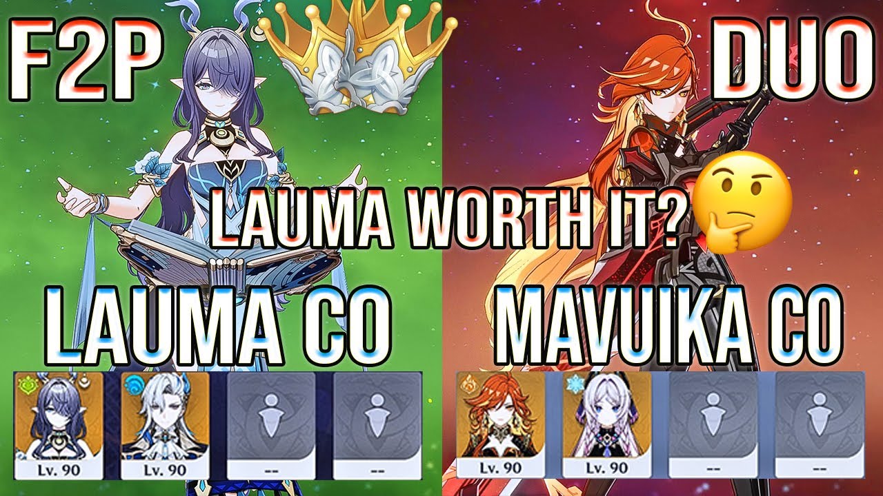 🤯 Is Lauma Really Worth It?! Watch This F2P Duo Clear Spiral Abyss 12 | Genshin Impact