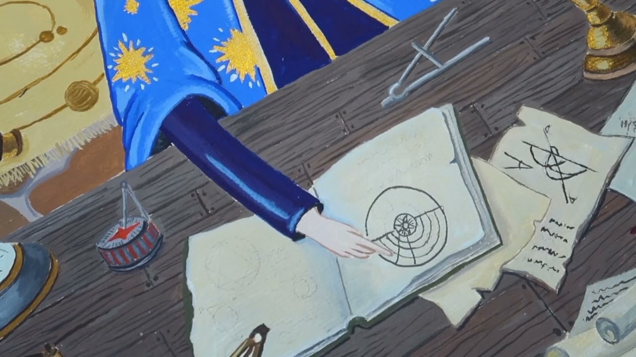 Думала, что картина закончена, но оказалось, что осталось много деталей! :D