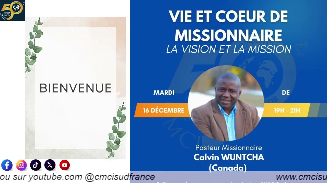 Rencontre avec le Pasteur Calvin WUNTCHA