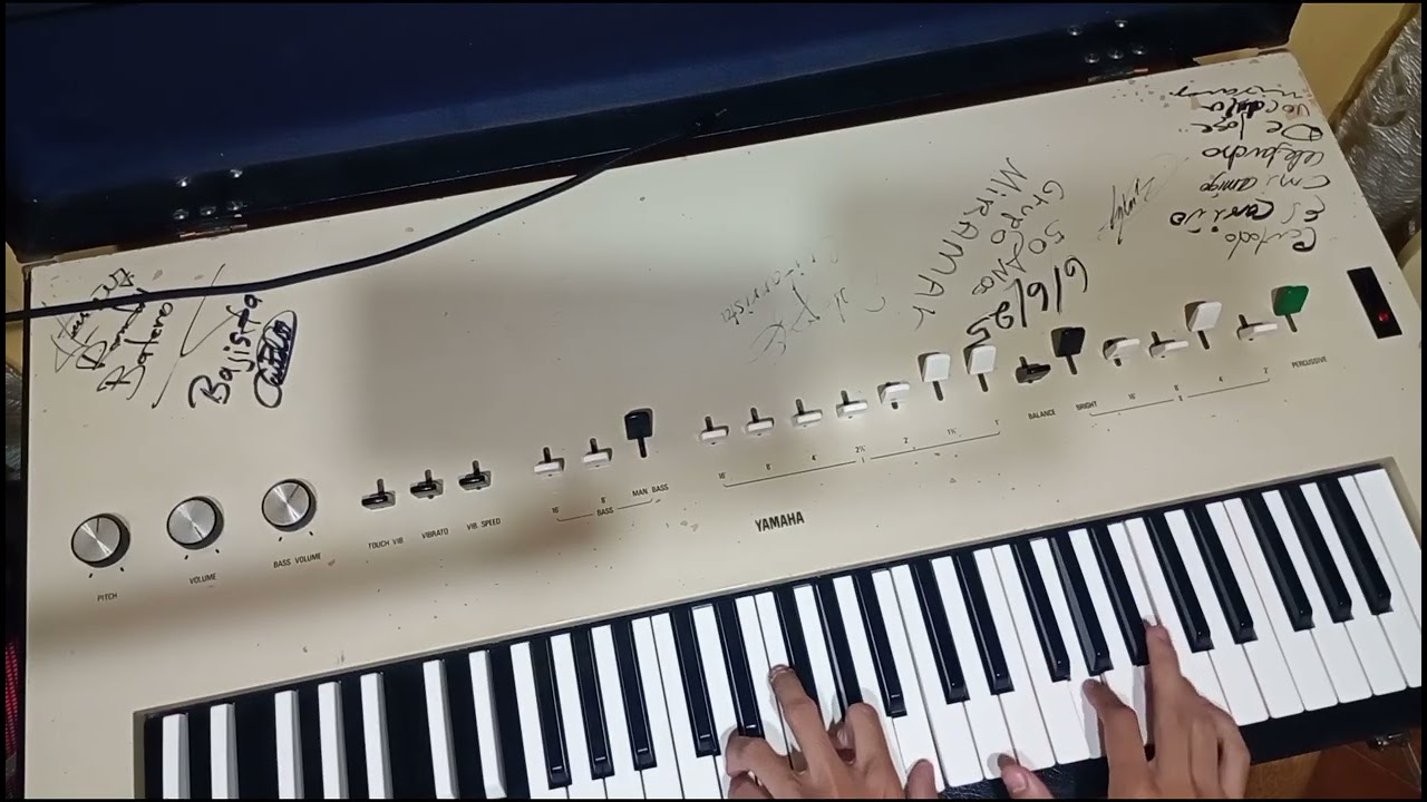 Sonidos de Miramar en el Yamaha YC-20