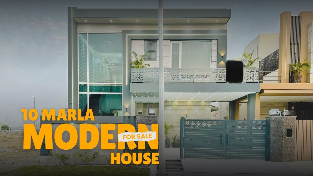 10 Marla Ultra Modern Designer House For Sale in DHa Phase 7 Lahore. 