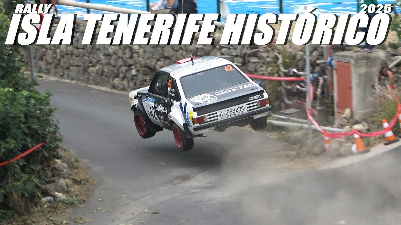 RALLY ISLA TENERIFE HISTÓRICO 2025. SHOW & ATTACK.