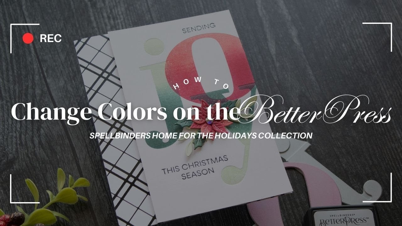 This Better Press Technique is AMAZING! | Spellbinders Color Mix Joy