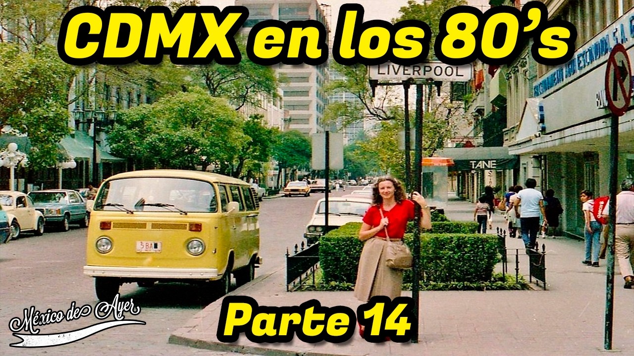 La Ciudad de México en los 80: Cambios Urbanos, Moda y Más