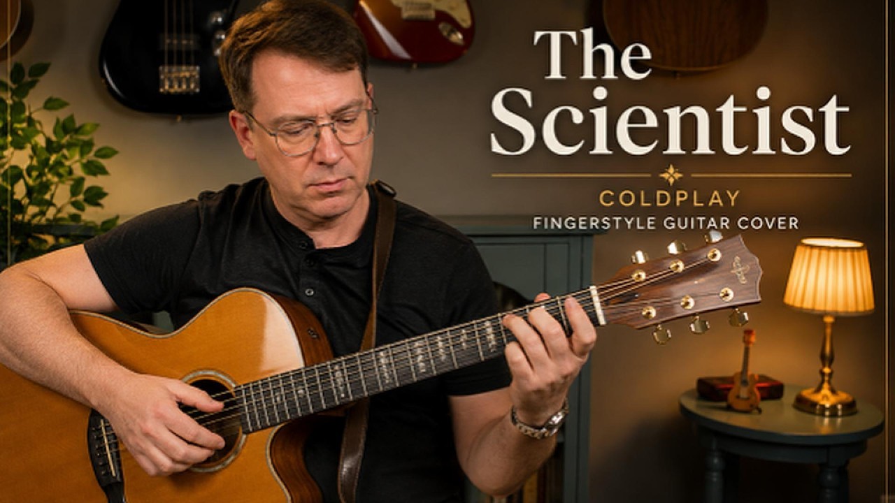 The Scientist - Coldplay | Fingerstyle Guitar Cover + TAB