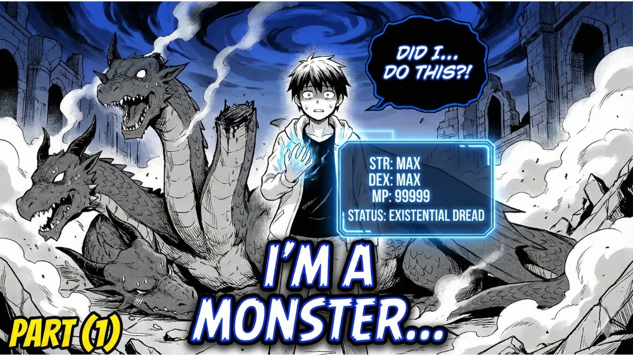 They Called Me a Monster, So I Started EATING the Bosses! #mangarecap 