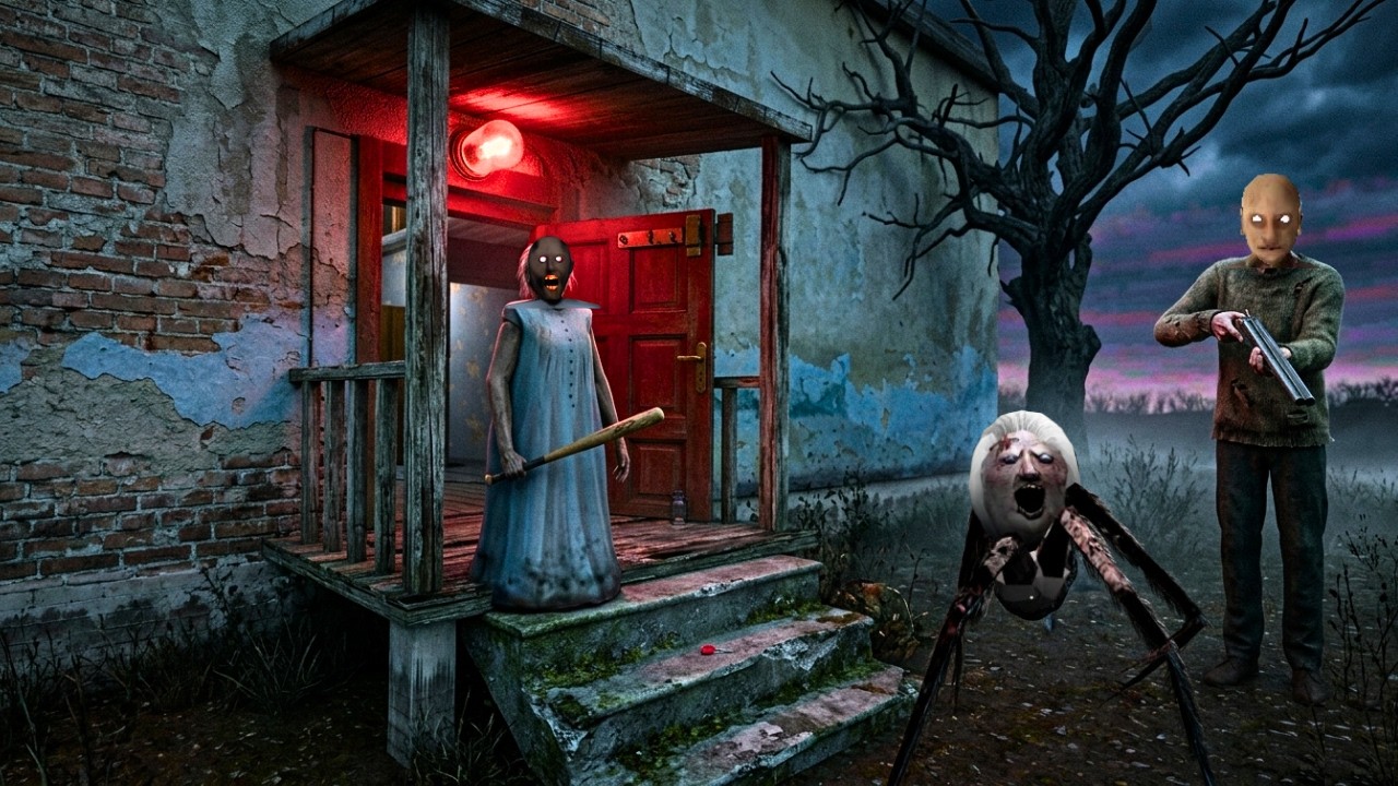 Granny Moved Out Of House (PC) Granny Reawakening  - Full Gameplay