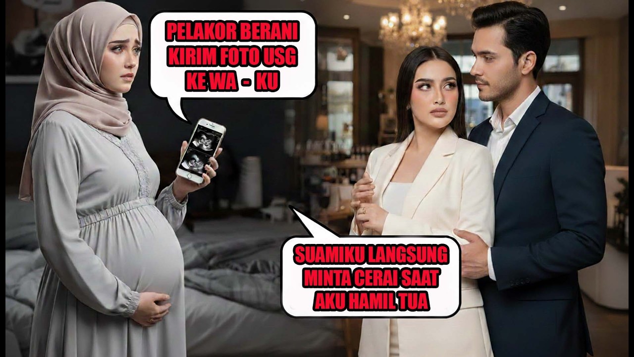 PELAKOR BERANI KIRIM FOTO USG KE WHATSAPP-KU: SUAMI LANGSUNG MINTA CERAI SAAT AKU SEDANG HAMIL TUA!