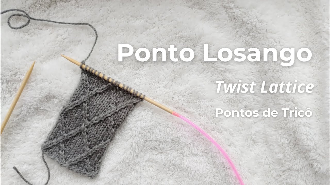 Ponto Losango | Pontos de Tric&ocirc; | Tric&ocirc;