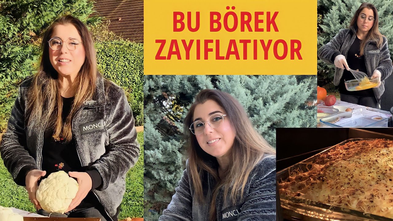 BU BÖREK YEDİKÇE ZAYIFLATIYOR, BAHÇEDE İNANILMAZ BİR TARİF!