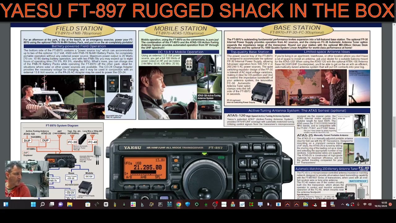 YAESU FT897D - Portable Rugged Shack in the Box