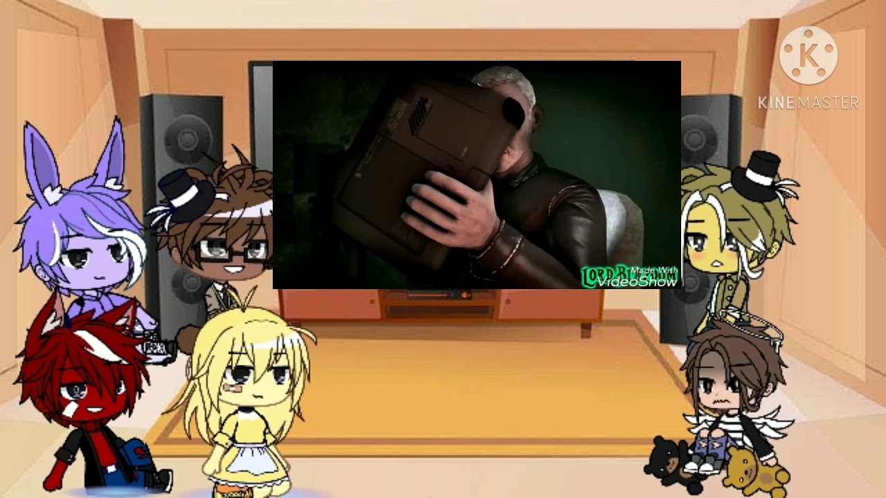 Fnaf 1 + Cris Afton reaccionan a They'll find you | Especial de Halloween (atrasado xd)