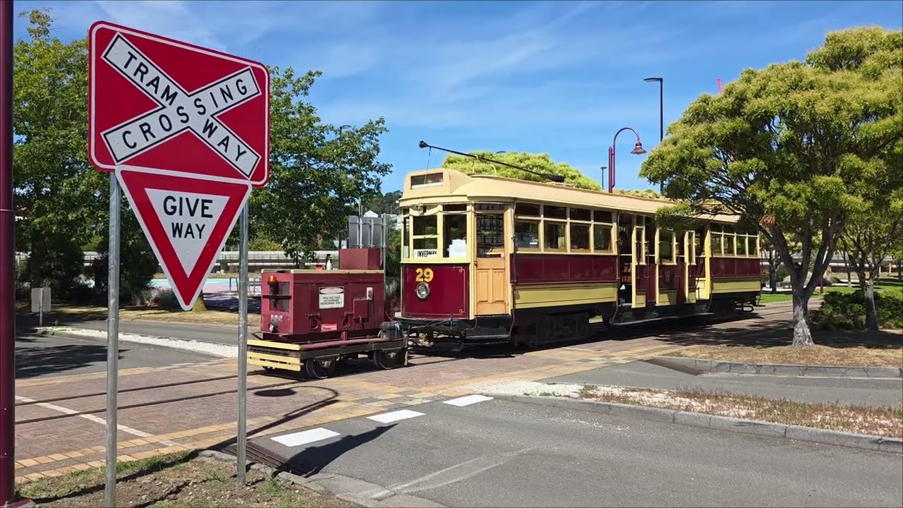 Launceston Tramway Museum tram #29 Inveresk Precinct