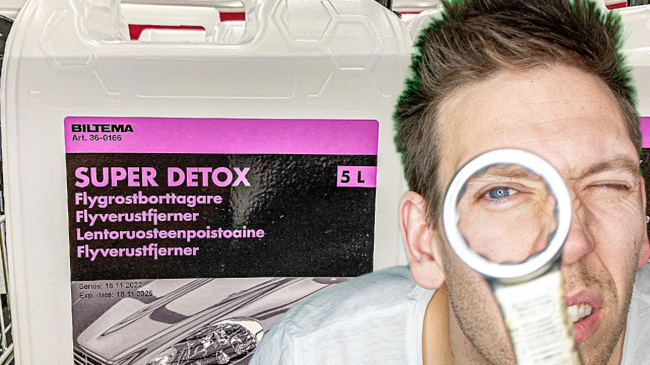 Biltema Flygrostborttagare - Jag Hade Fel  - Du Hade Rätt Om Biltema Super Detox Flygrostborttagare