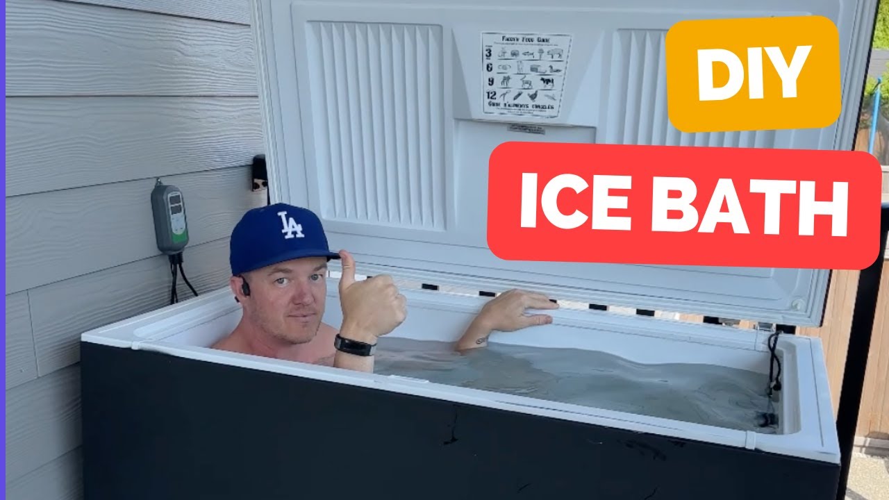 I built my own DIY Ice bath from a chest freezer and this is how I did it!