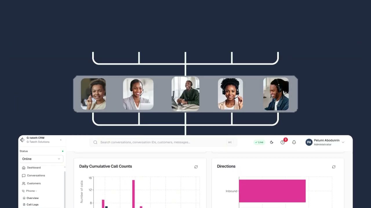 G-Tateth CRM Demo