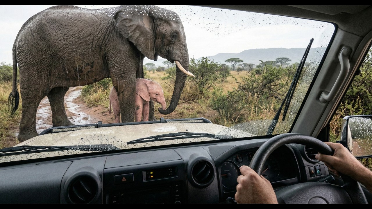 The Incredible Rescue of a White Elephant Calf During Africa's Worst Storm