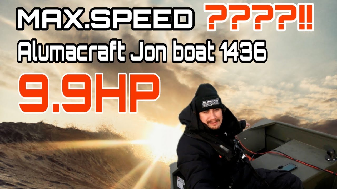 HUIPPUNOPEUDEN TESTAUS JON BOATILLA // ALUMACRAFT JON BOAT 1436 WITH 9.9HP SELVA