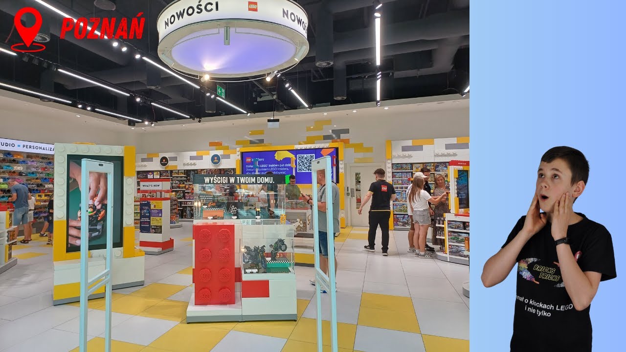 LEGO STORE POZNAŃ - VLOG! JAK WYGLĄDA SKLEP W POSNANI?