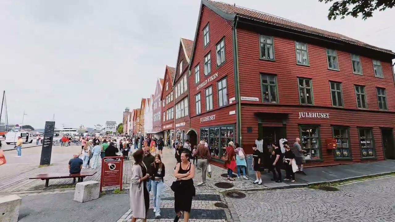 Bergen Noorwegen augustus 2025